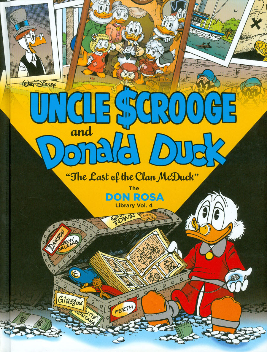 Walt Disneys Don Rosa Library Vol 4 Uncle Scrooge And Donald Duck Last Of The Clan McDuck HC