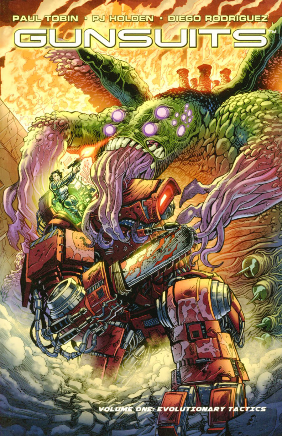 Famous Monsters Presents Gunsuits Vol 1 Evolutionary Tactics TP