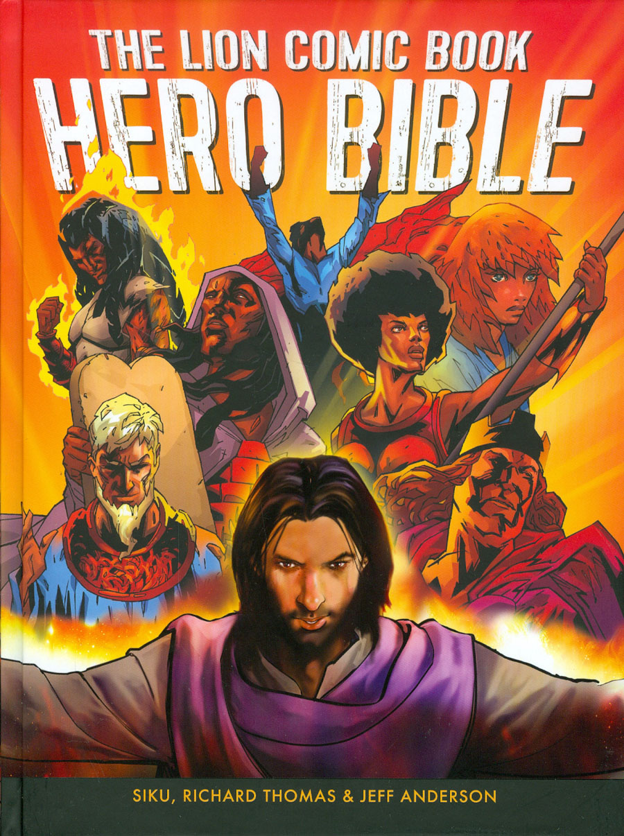 Lion Comic Book Hero Bible HC