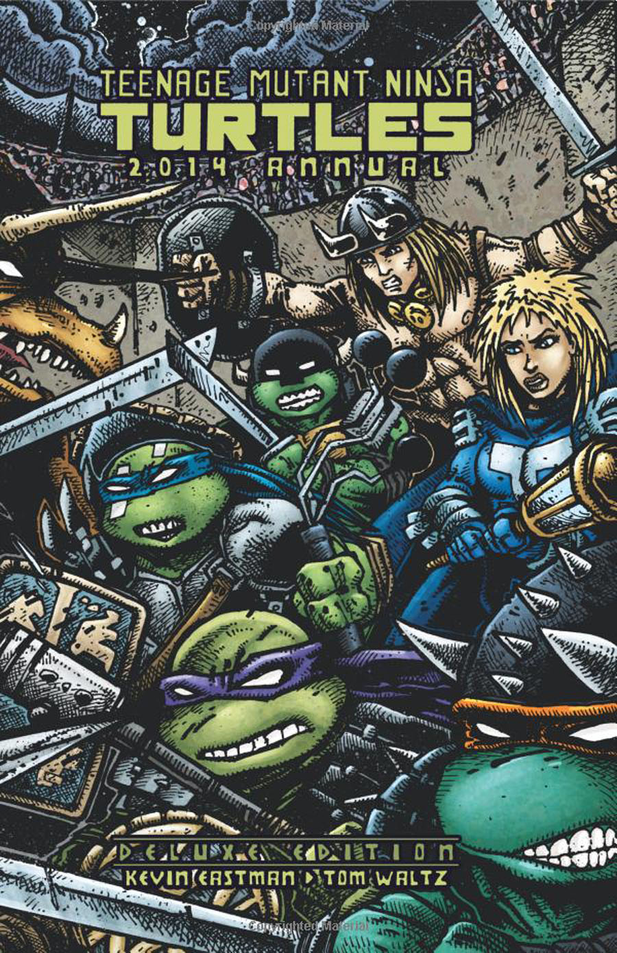 Teenage Mutant Ninja Turtles Annual 2014 Deluxe Edition HC