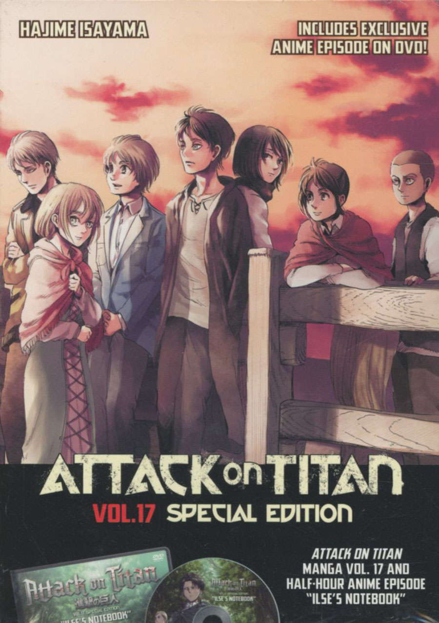 Attack On Titan Vol 17 GN Special Edition With DVD