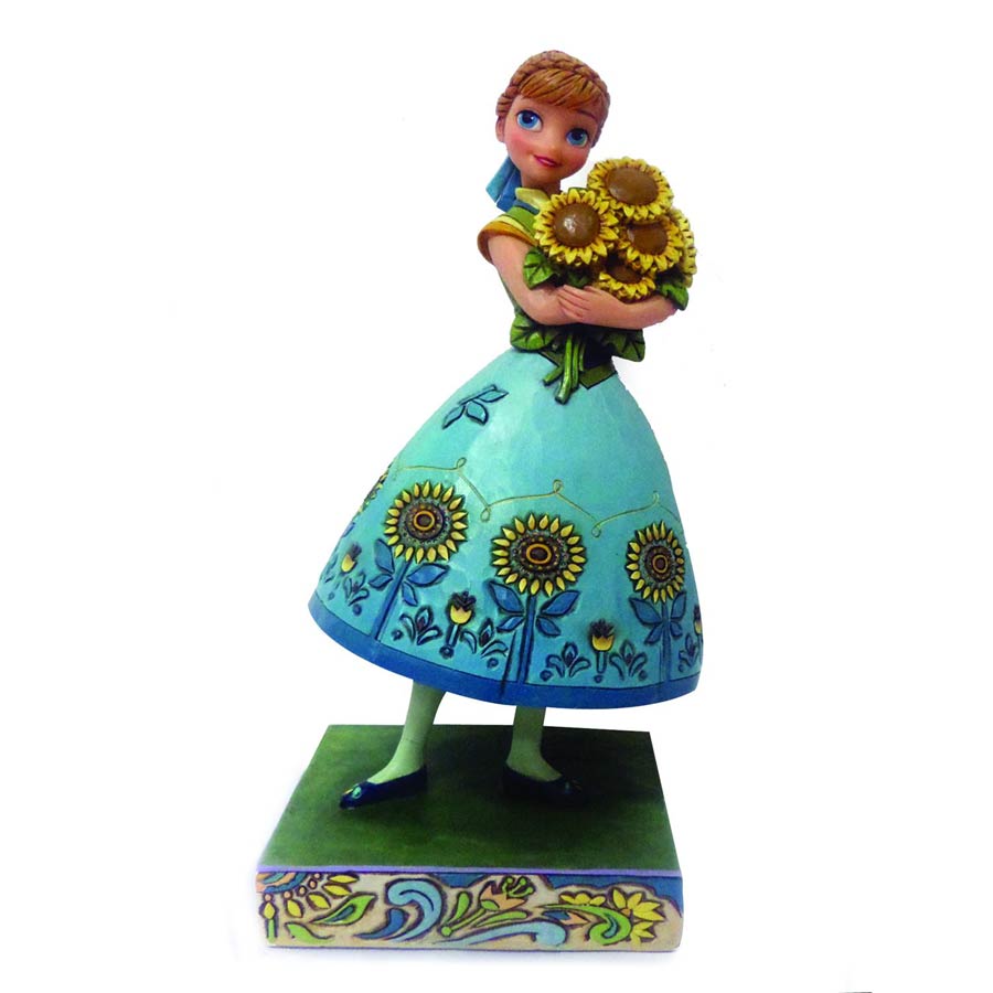 Disney Traditions Frozen Fever Anna Figurine
