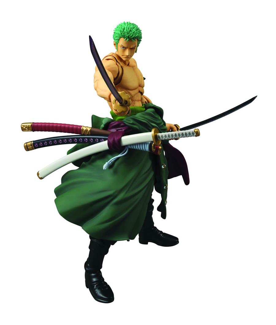 One Piece Roronoa Zoro Variable Action Hero PVC Figure