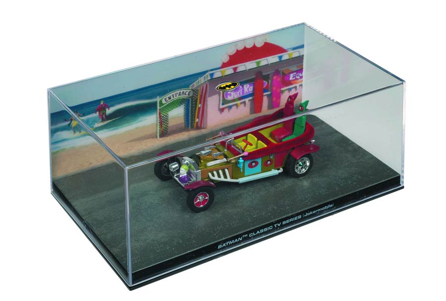 DC Batman Automobilia Collection Magazine #75 Batman Classic TV Show Jokermobile