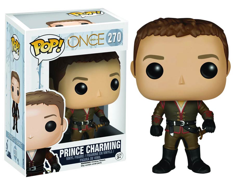 POP Television 270 Once Upon A Time Prince Charming Vinyl Figure