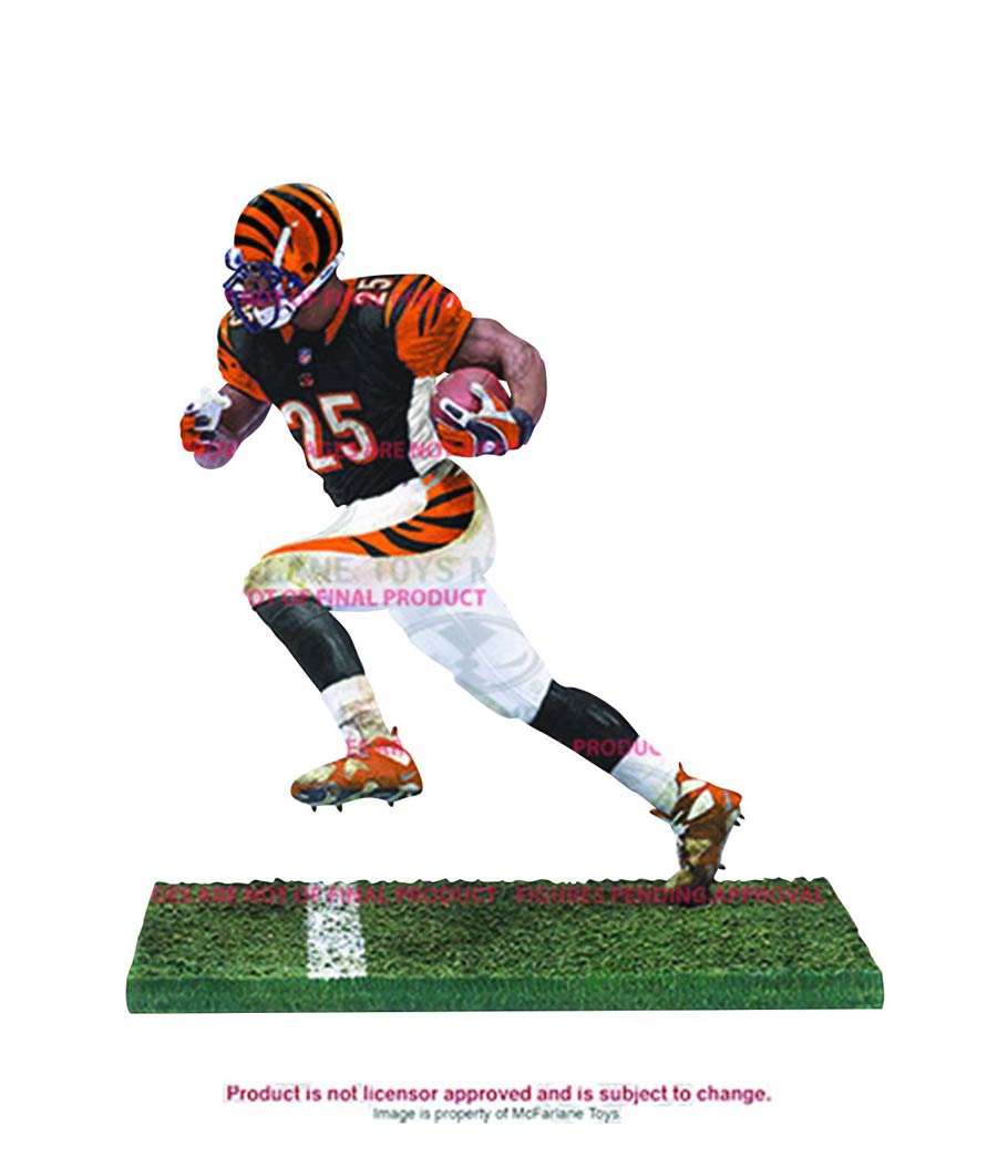 McFarlanes Sports Picks NFL Series 36 Giovani Bernard Action Figure Case