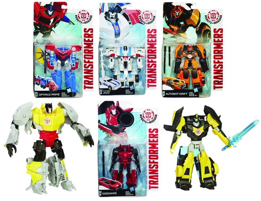 Transformers Robots In Disguise Warriors Action Figure Assortment Case 201505