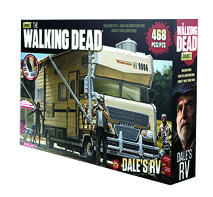 Walking Dead TV Building Set Dales RV Case