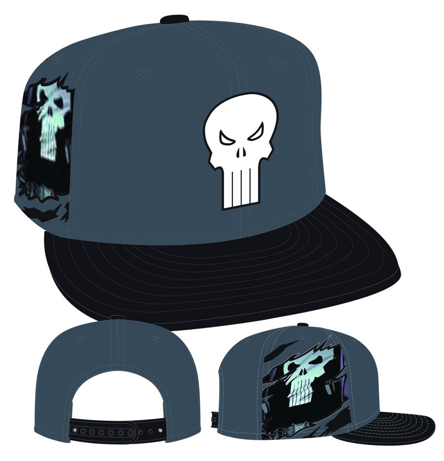 Marvel Heroes Punisher 950 Hero Sider Snapback Cap