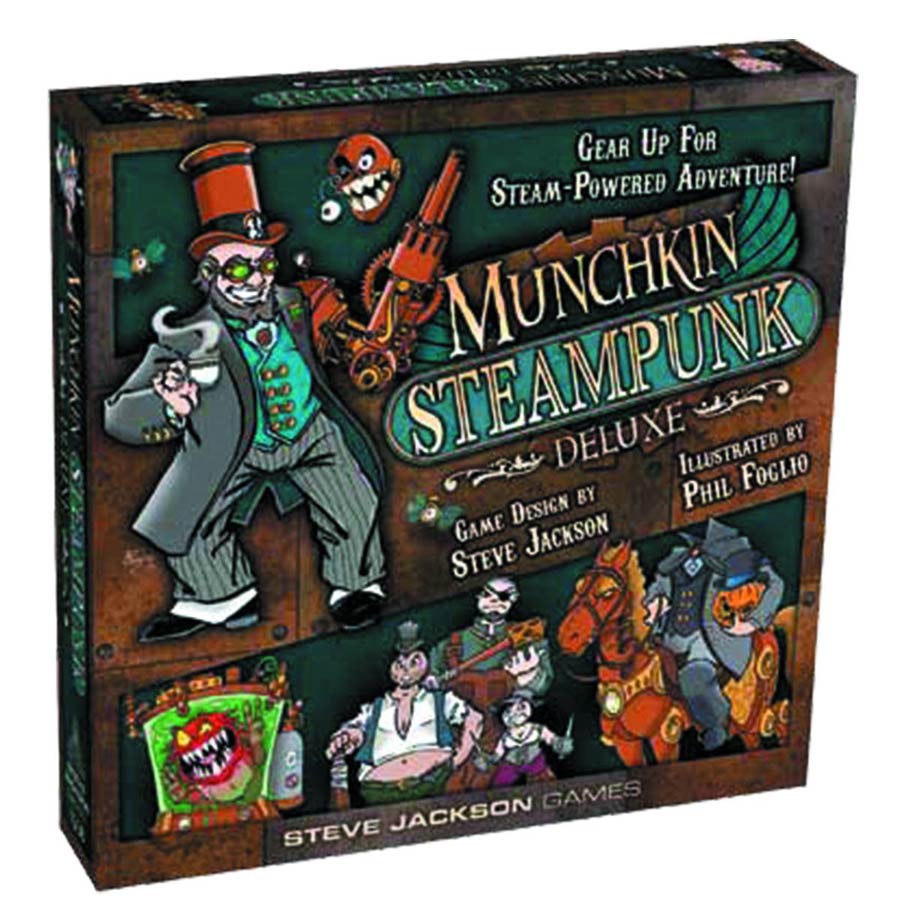 Munchkin Steampunk Deluxe Edition Card Game