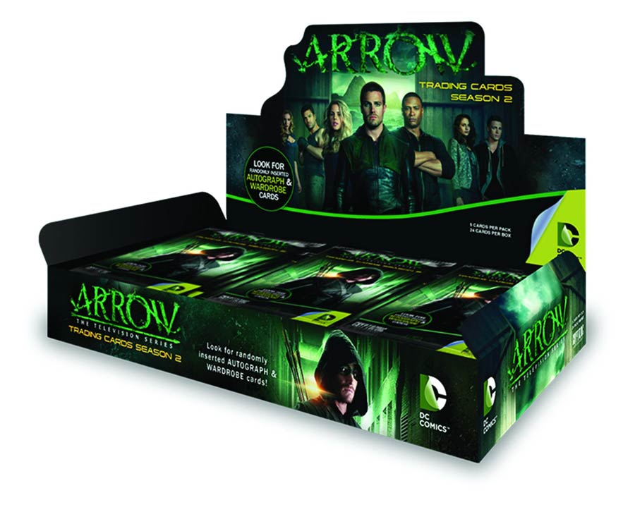 Arrow Season 2 Trading Cards Box