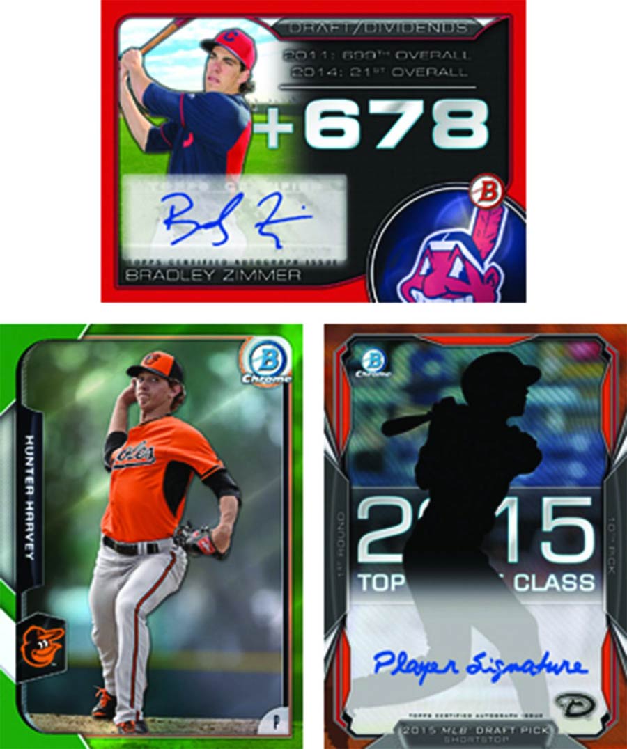Bowman 2015 Draft Baseball Trading Cards Box