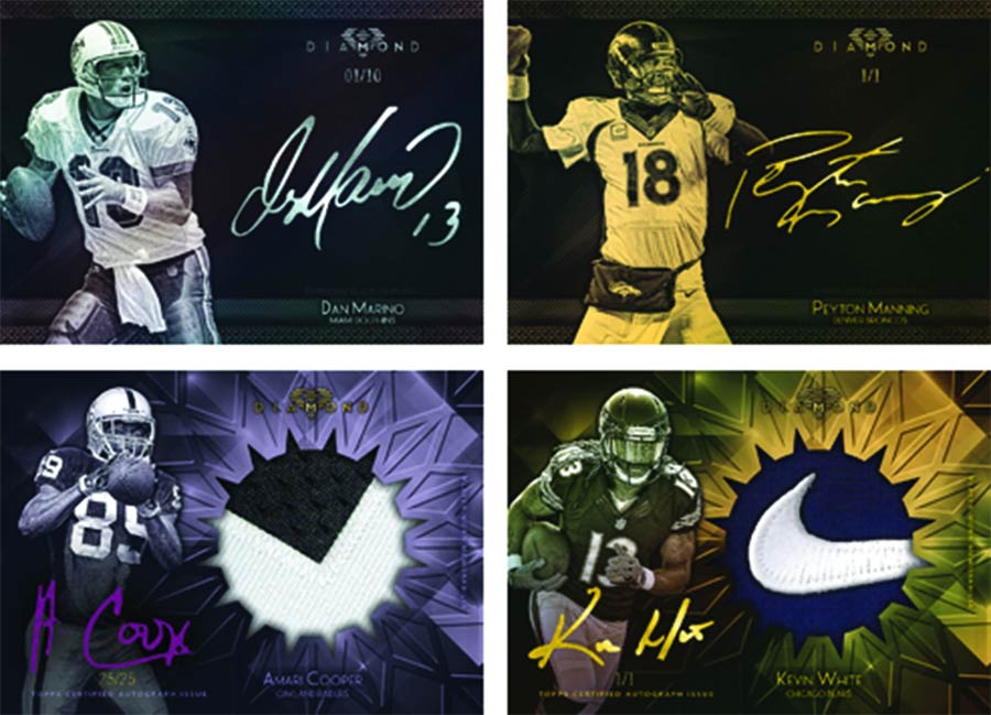 Topps 2015 Diamond Football Trading Cards Box