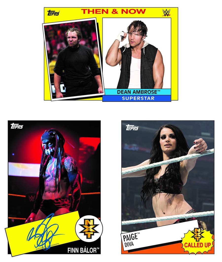Topps 2015 WWE Heritage 30th Anniversary Trading Cards Box