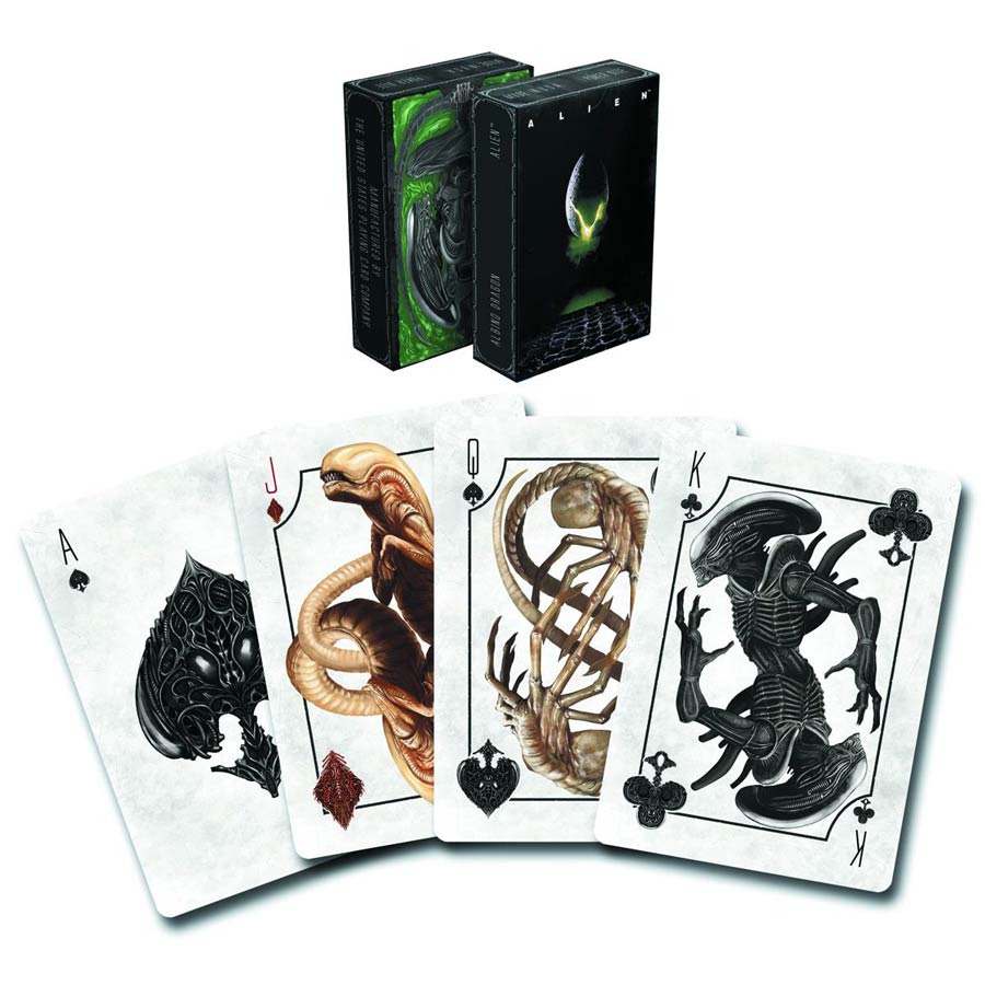 Alien Playing Cards