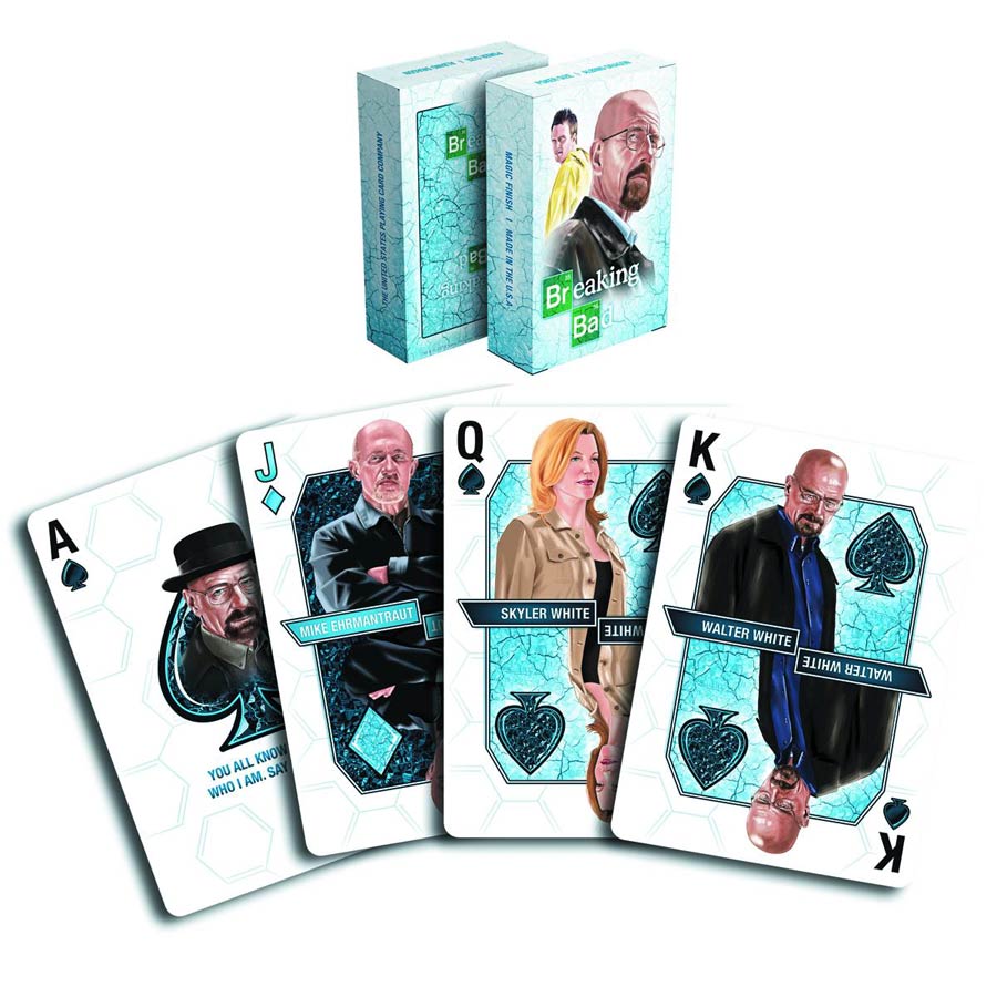 Breaking Bad Playing Cards - Blue Ice