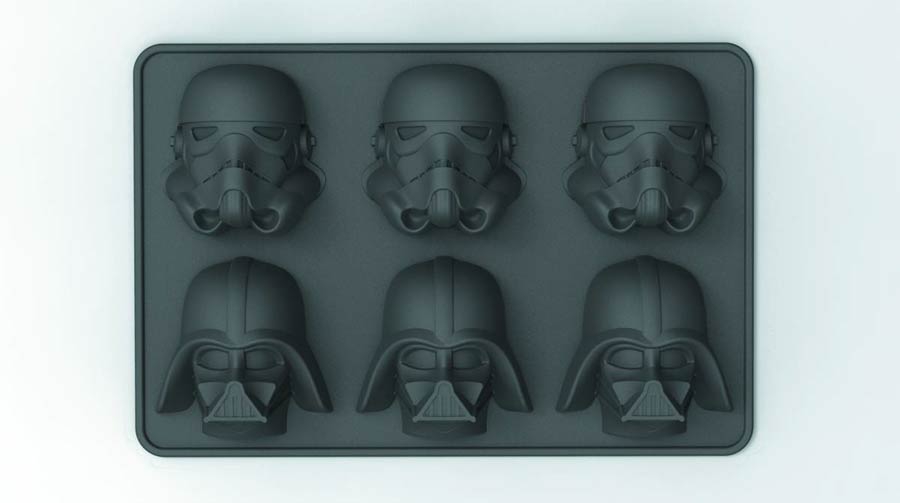 Star Wars Ice Cube Tray - Stormtrooper / Darth Vader