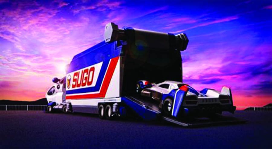 Cyber Formula CFC DX Sugo Legard V-5000 Vehicle