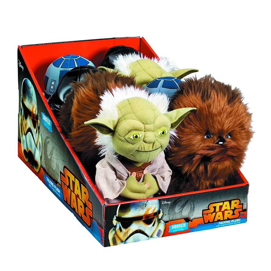 Star Wars Medium Talking Plush Assortment Case