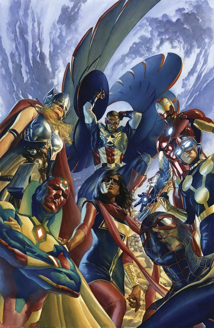 All-New All-Different Avengers #1 By Alex Ross Poster