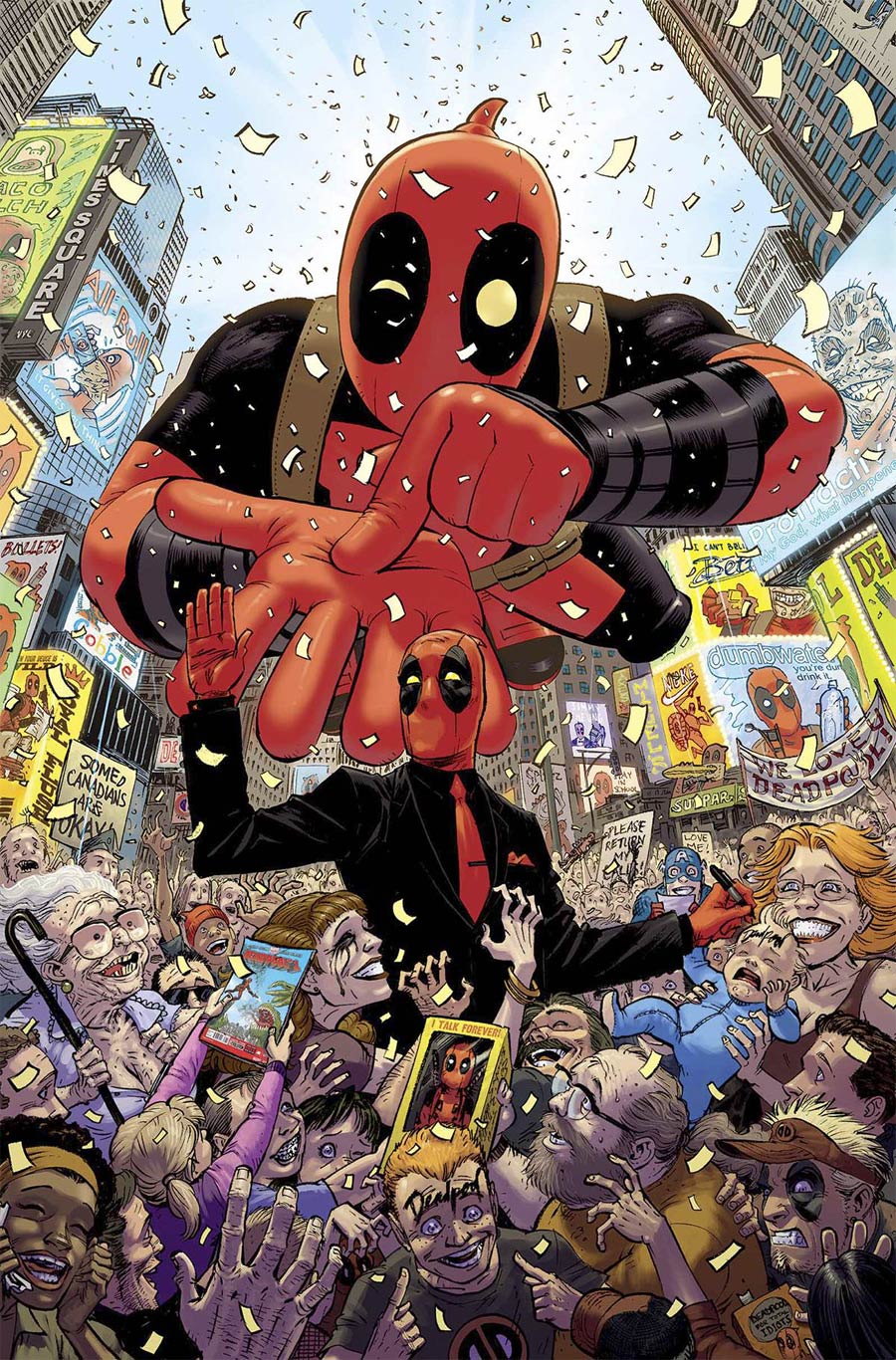 Deadpool Vol 5 #1 By Tony Moore Poster
