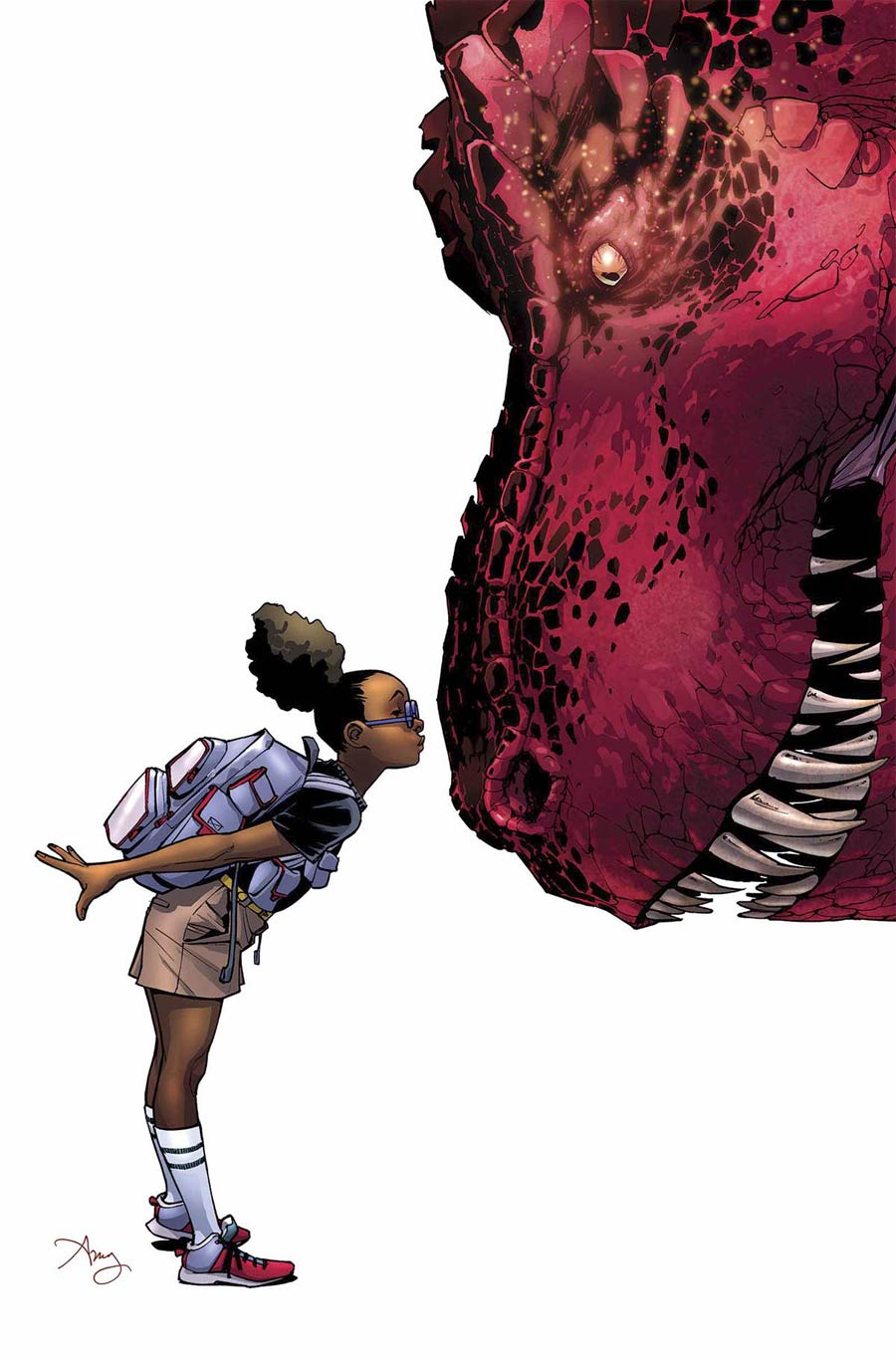 Moon Girl And Devil Dinosaur #1 By Amy Reeder Poster