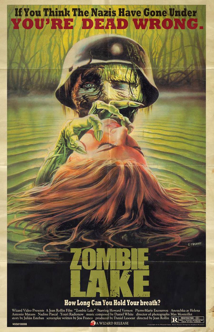 Wizard Video Retro Series Poster - Zombie Lake