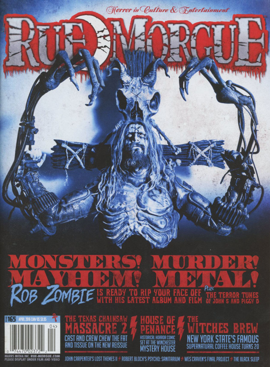 Rue Morgue Magazine #165 Apr 2016