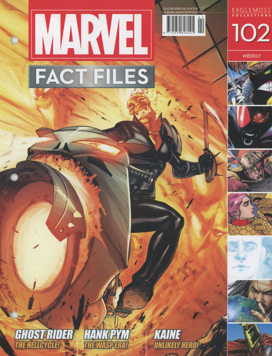 Marvel Fact Files #102 Ghost Rider