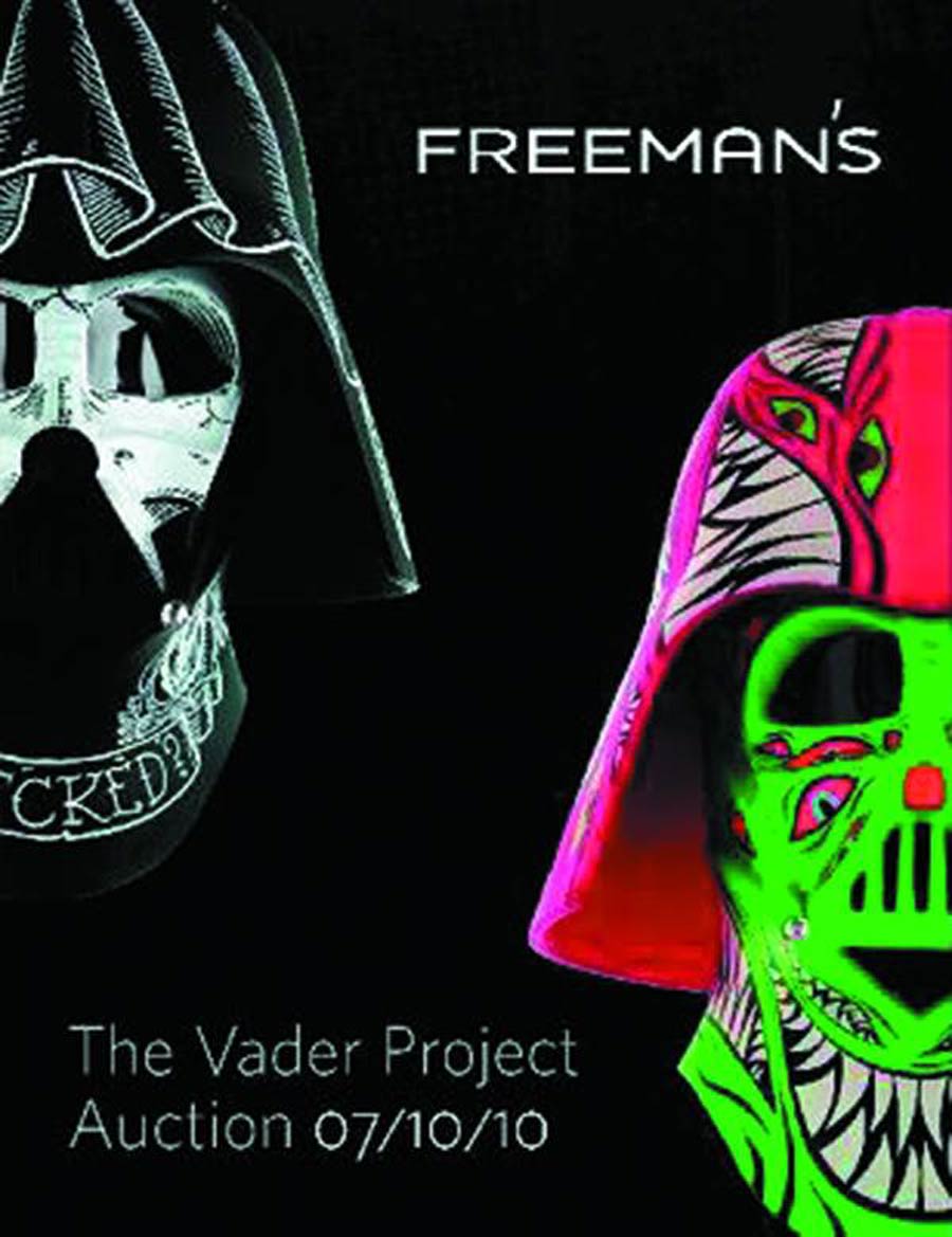 Vader Project Auction Catalog 100 Helmets 100 Artists SC