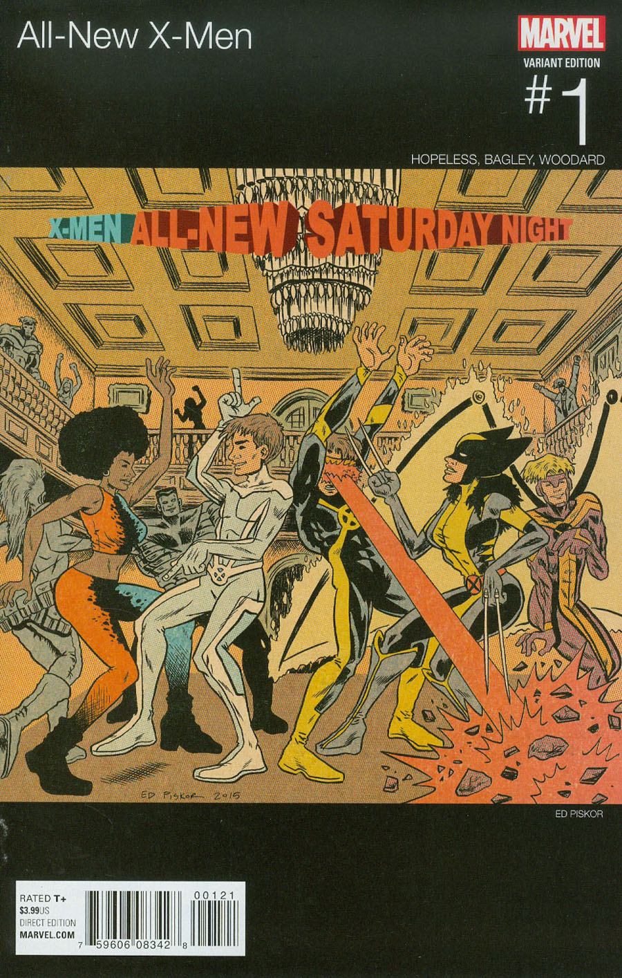 All-New X-Men Vol 2 #1 Cover B Variant Ed Piskor Marvel Hip-Hop Cover