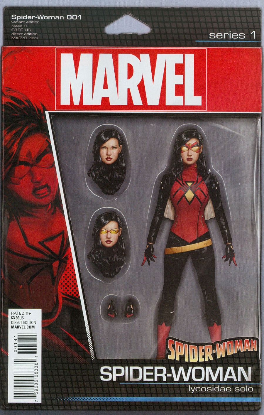 Spider-Woman Vol 6 #1 Cover C Variant John Tyler Christopher Action Figure Cover