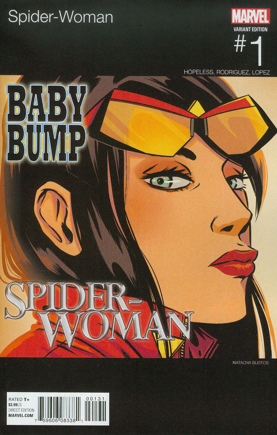 Spider-Woman Vol 6 #1 Cover B Variant Natacha Bustos Marvel Hip-Hop Cover