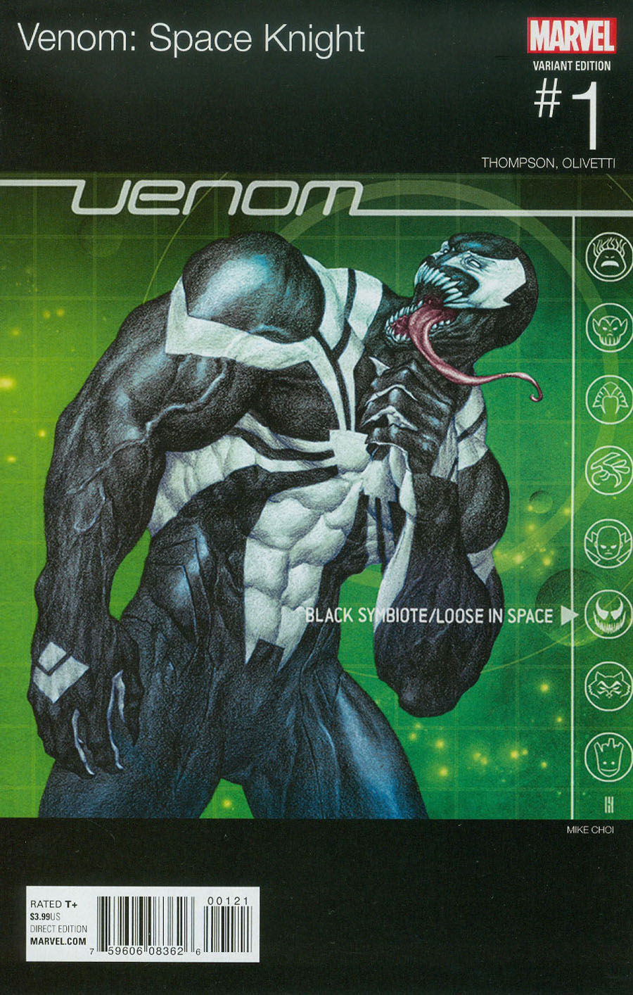 Venom Space Knight #1 Cover B Variant Mike Choi Marvel Hip-Hop Cover