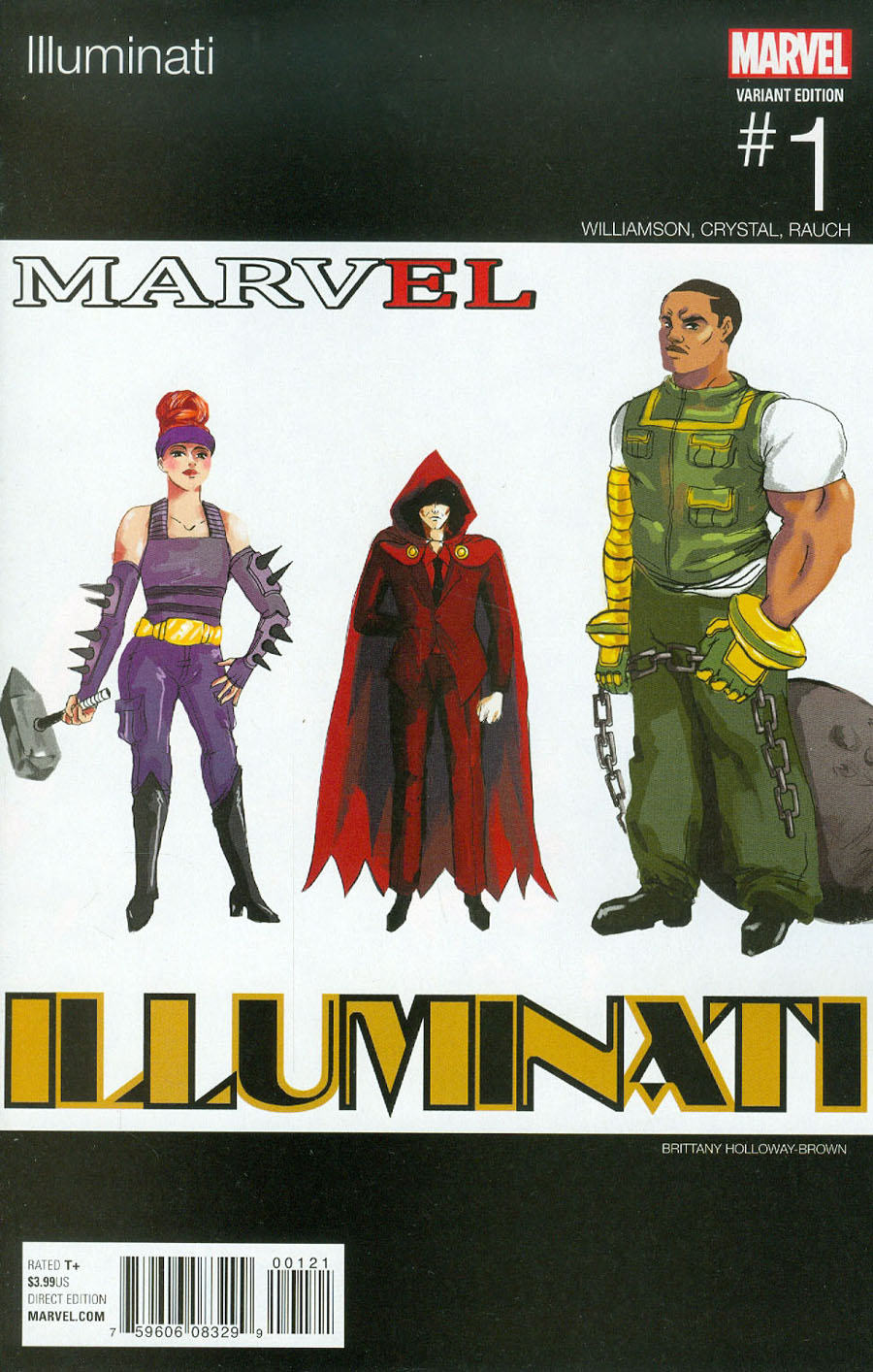Illuminati #1 Cover B Variant Marvel Hip-Hop Cover