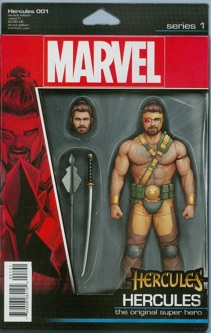 Hercules Vol 4 #1 Cover C Variant John Tyler Christopher Action Figure Cover