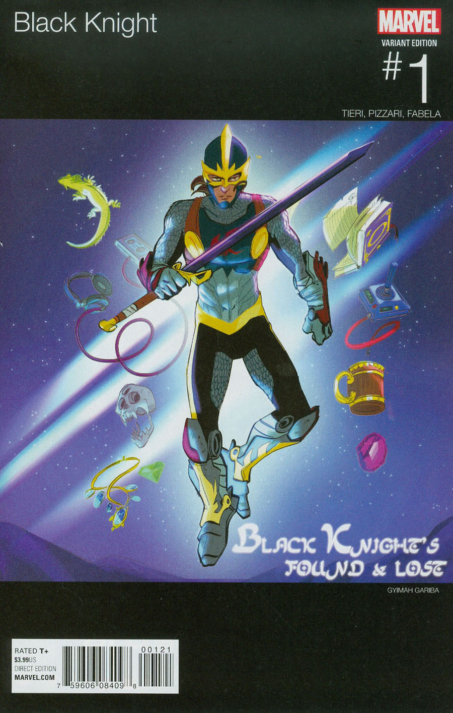 Black Knight Vol 4 #1 Cover B Variant Marvel Hip-Hop Cover