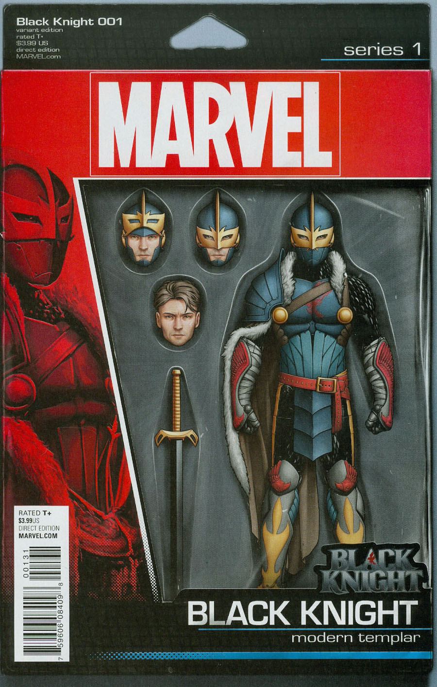 Black Knight Vol 4 #1 Cover C Variant John Tyler Christopher Action Figure Cover