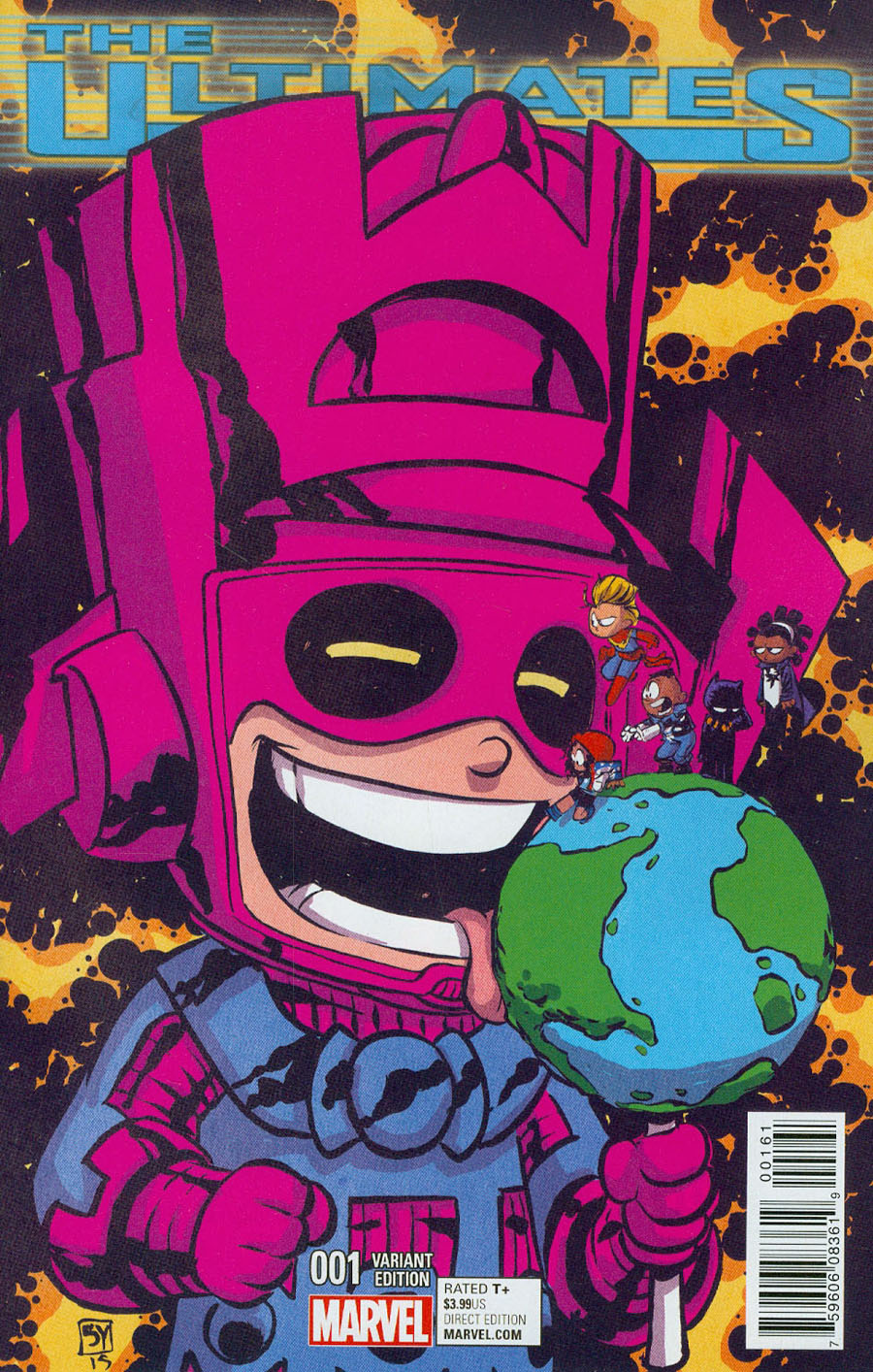 Ultimates Vol 4 #1 Cover C Variant Skottie Young Baby Cover