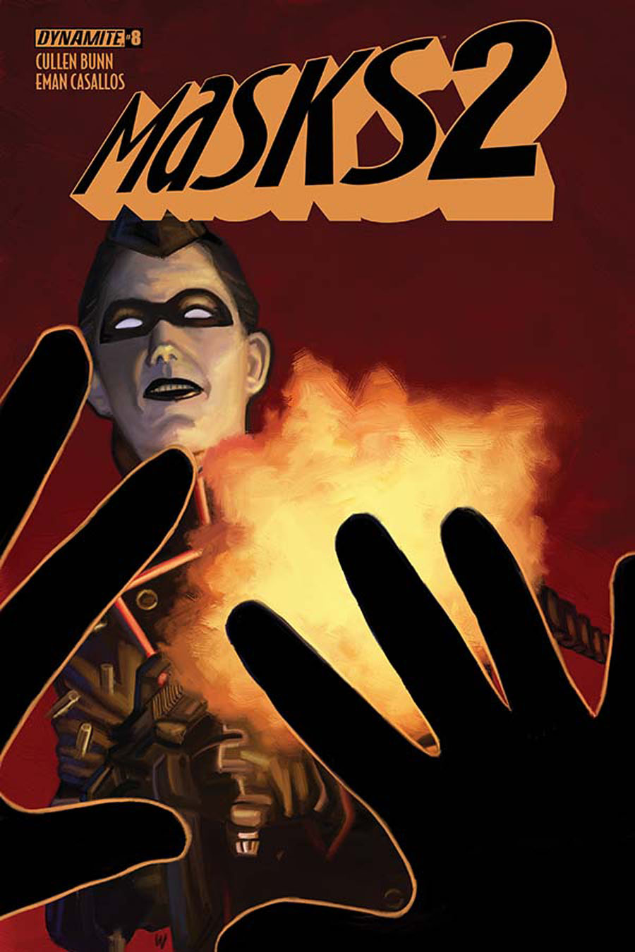 Masks 2 #8 Cover D Incentive Colton Worley Black Sparrow Variant Cover