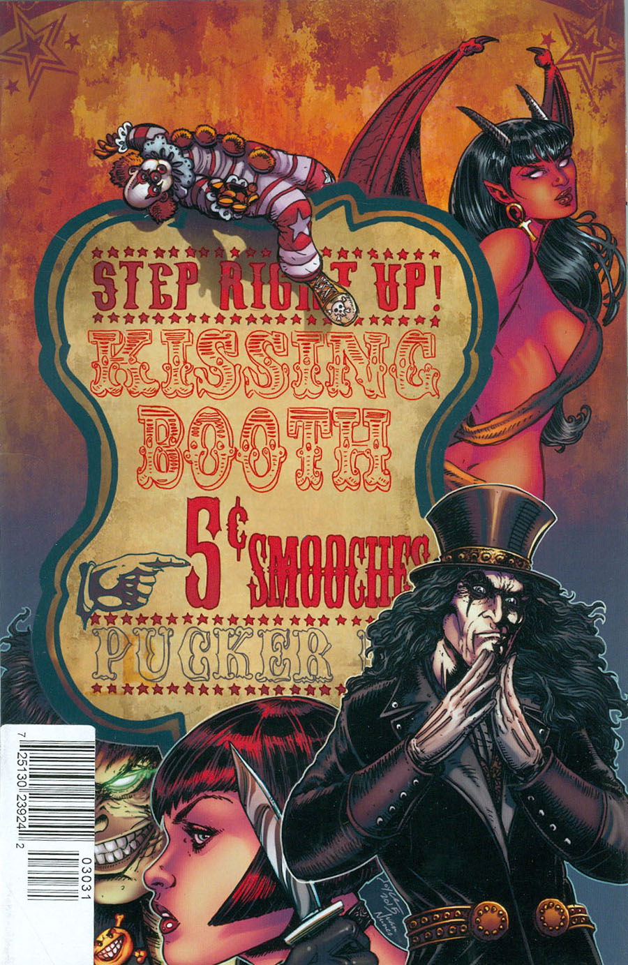 Alice Cooper vs Chaos #3 Cover C Rare Joyce Chin Virgin Cover