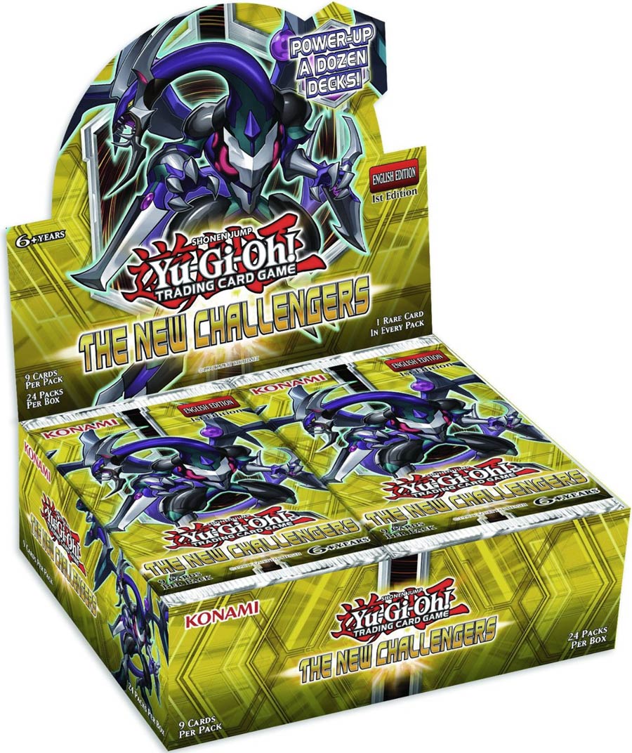 Yu-Gi-Oh The New Challengers Display Of 24 Booster Packs