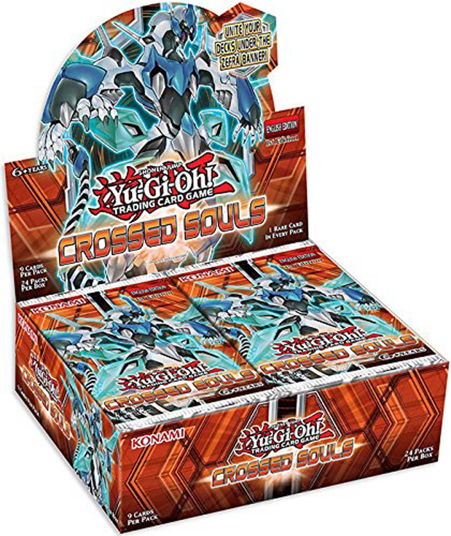 Yu-Gi-Oh Crossed Souls Display Of 24 Booster Packs