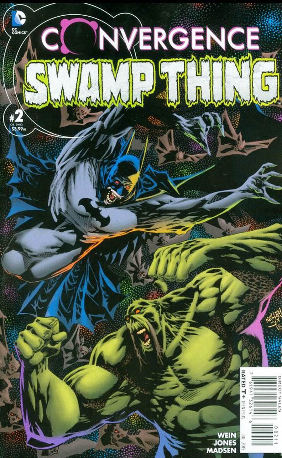 Convergence Swamp Thing #2 Cover A Regular Kelley Jones Cover