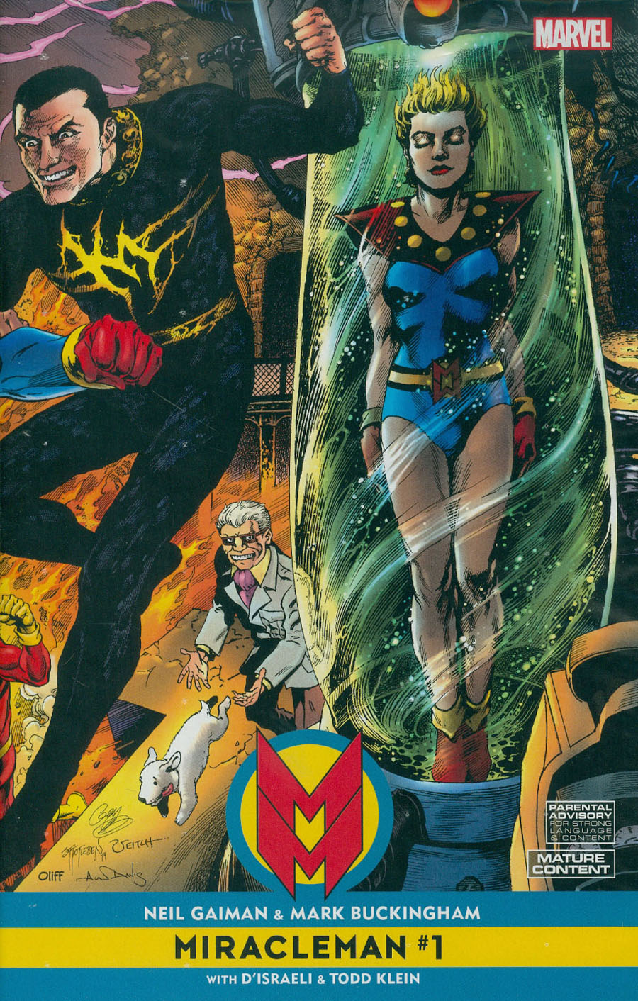 Miracleman By Gaiman & Buckingham #1 Cover C Incentive Jam Variant Cover With Polybag