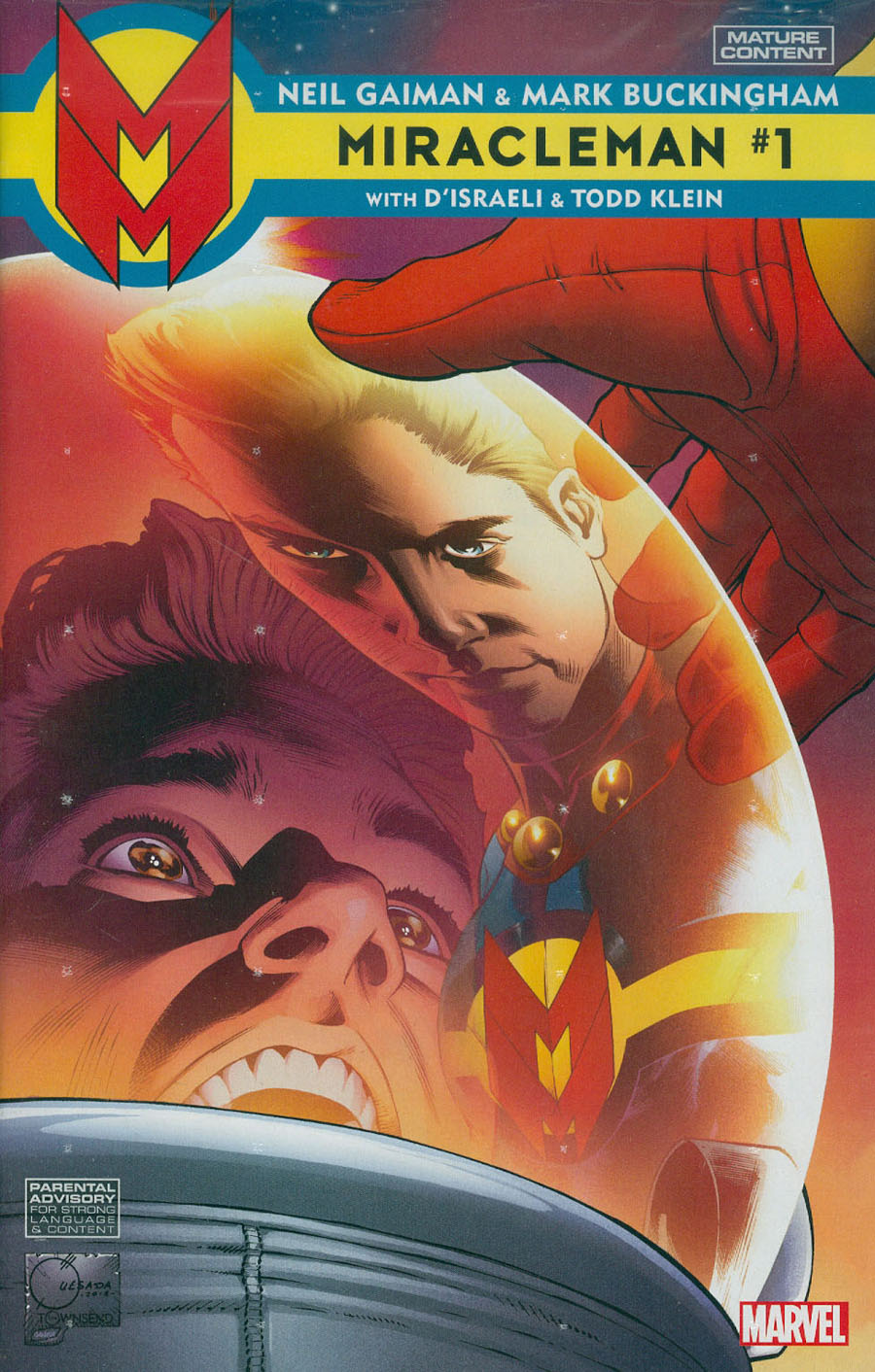 Miracleman By Gaiman & Buckingham #1 Cover D Incentive Joe Quesada Variant Cover With Polybag