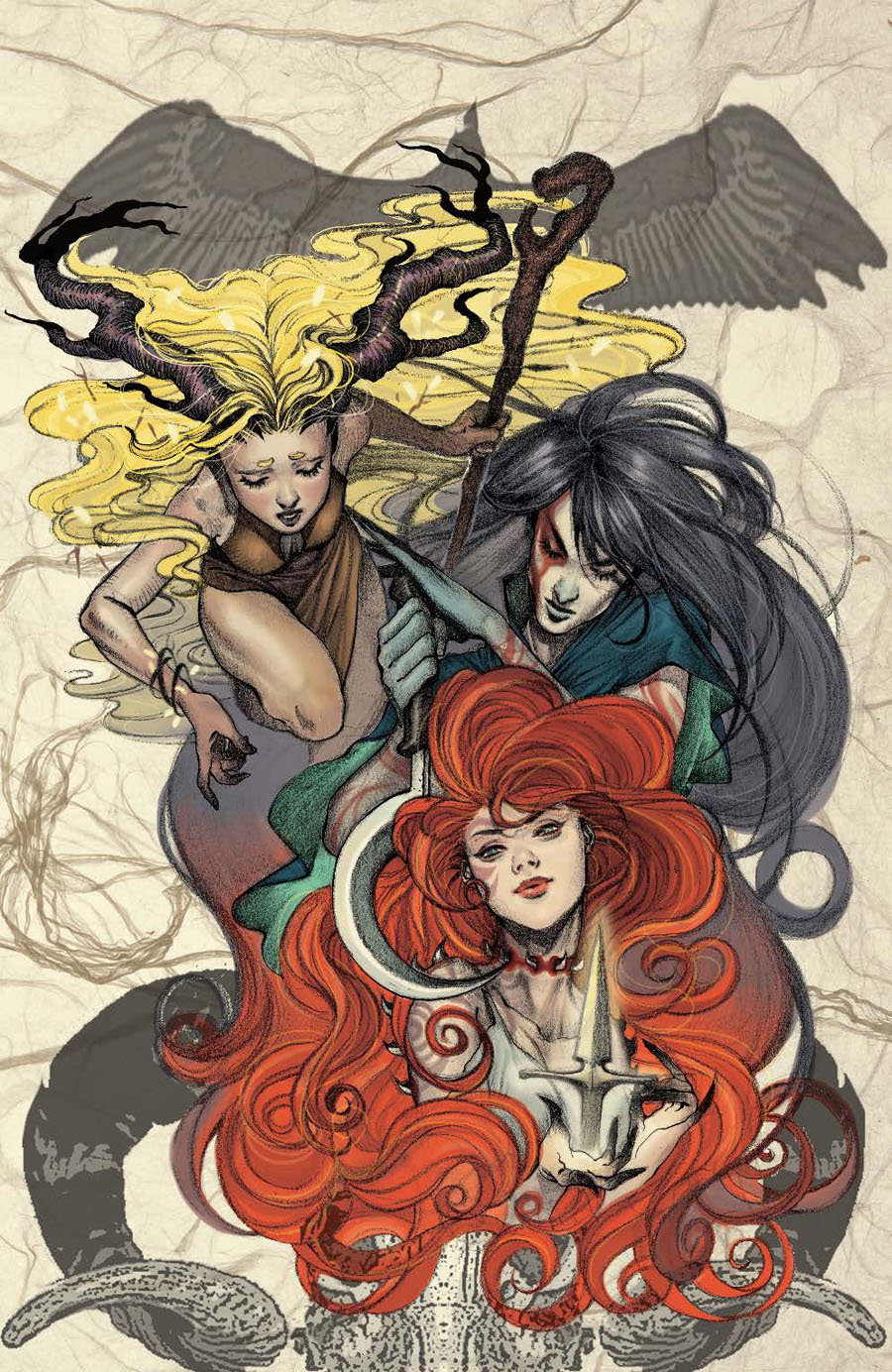 Toil And Trouble #1 Cover C Incentive Haemi Jang Virgin Variant Cover
