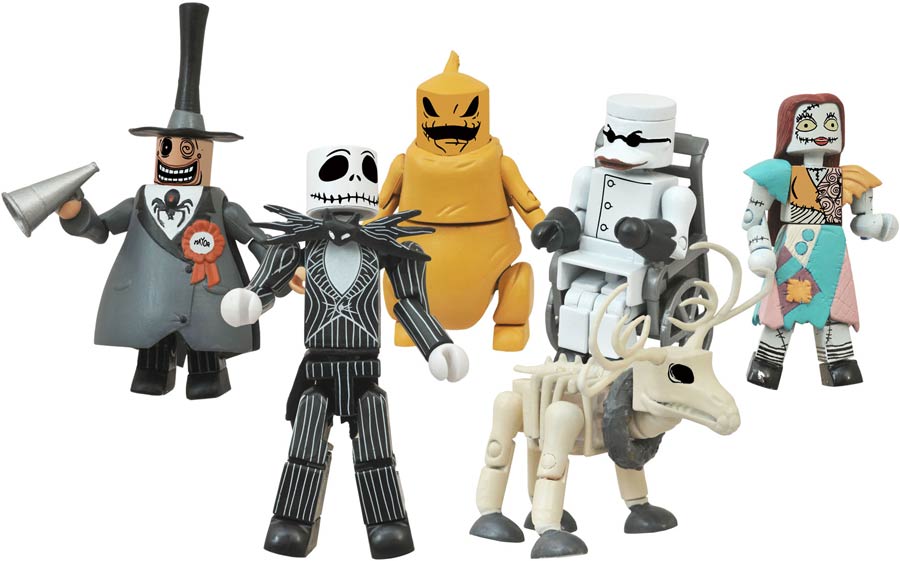 Nightmare Before Christmas Minimates Series 1 Blind Foil Mystery Bag