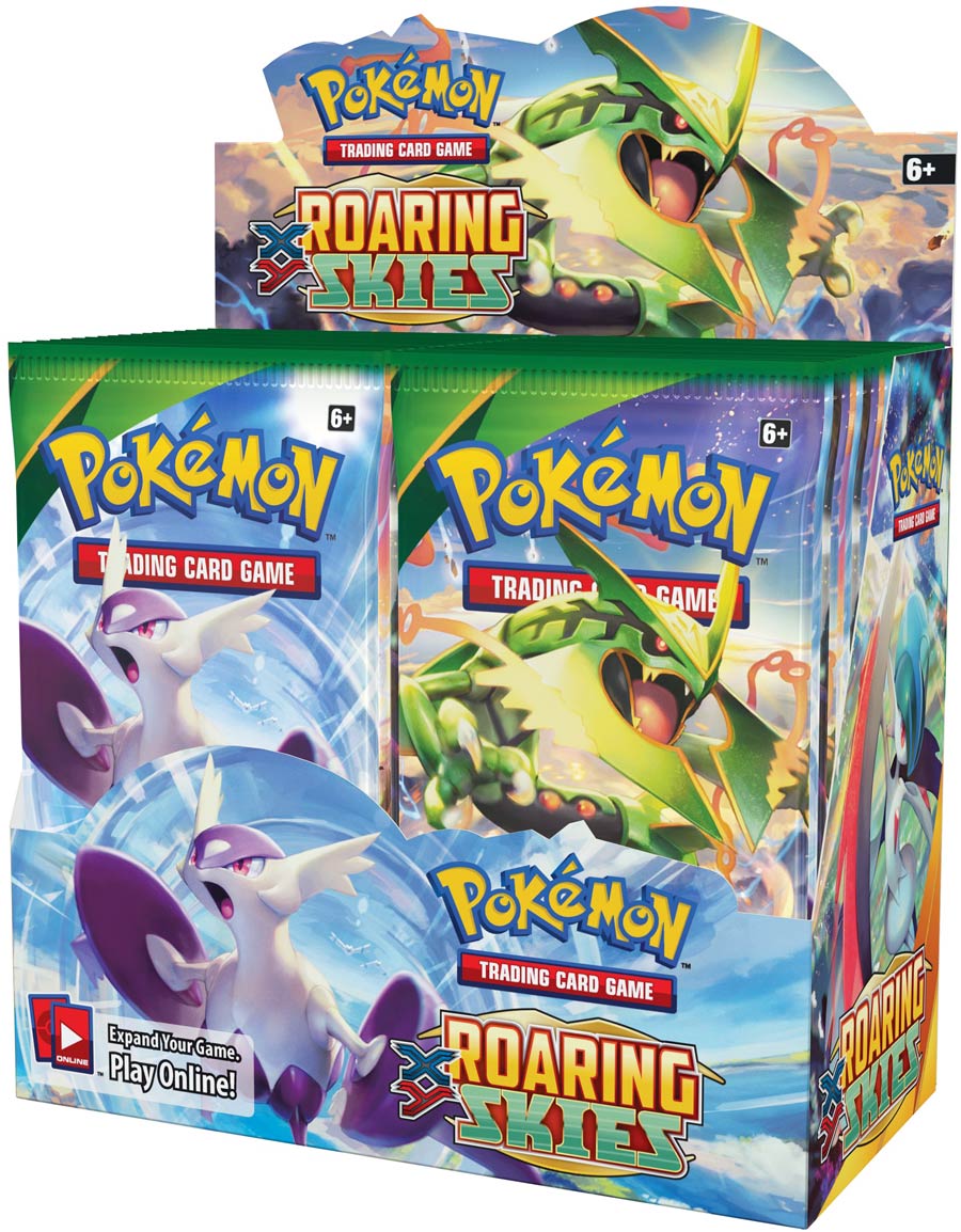 Pokemon XY Roaring Skies Booster Display Of 36 Packs
