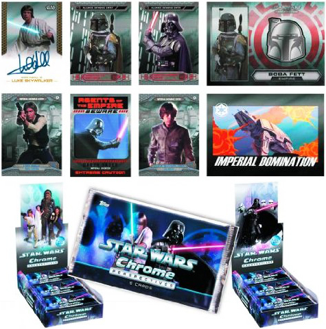 Star Wars 2015 Chrome Perspectives Trading Cards Pack